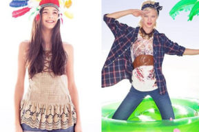 Blanco y Bershka, dos propuestas una sexy y otra adolescente