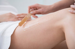 Depilación de las piernas y suavidad cutánea