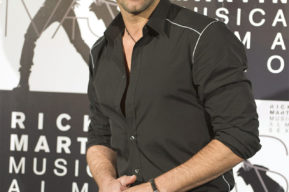 Ricky Martin y su pareja en público