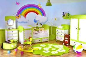 Cómo crear un lugar para el bebé en un apartamento