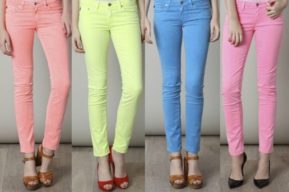 Moda y belleza, el color pastel para los jeans