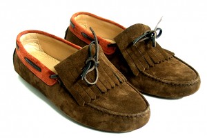 Mocasines de ante