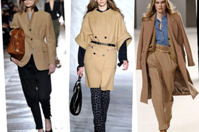 Los tonos camel siempre de moda en otoño