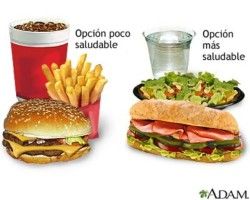 Comida rápida y saludable