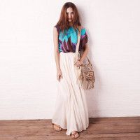 La moda del verano de la falda larga