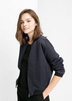 chaqueta estilo bomber
