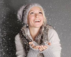 Mujer en invierno