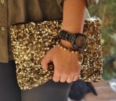 Bolso con lentejuelas