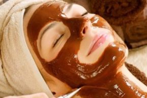 Mascarilla de chocolate para una piel sana