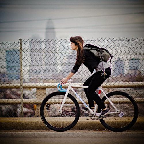 Montar en bicicleta