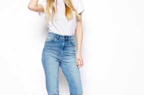 Los pantalones vaqueros de talle alto