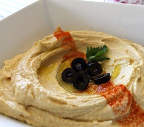 Plato de humus