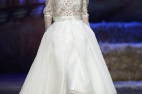 Novias, últimas tendencias los vestidos cortos