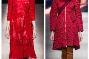 Rojo, como tendencia de las grandes marcas de la moda