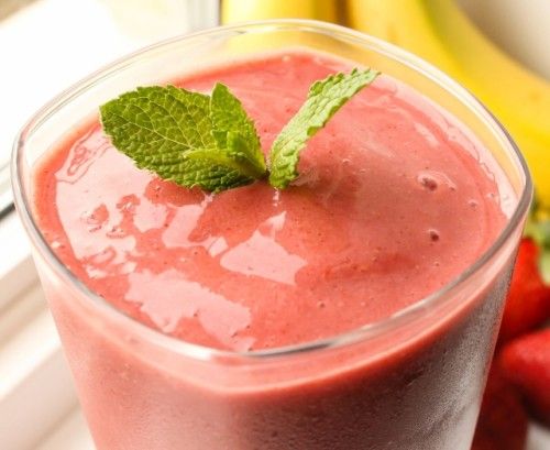 Batido de fresa