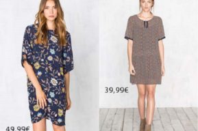 Catálogo de vestidos Cortefiel otoño invierno