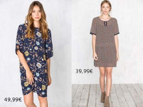 Catálogo de vestidos Cortefiel otoño invierno 