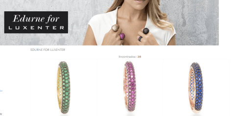 Catálogo de Joyas Edurne For Luxenter