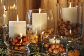 Ideas con velas para decorar tu casa en Navidad