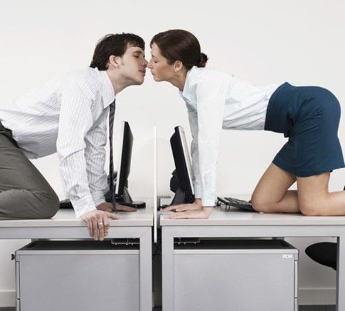 Mujer en la oficina