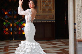 Silvia Navarro presenta una colección de vestidos de novia