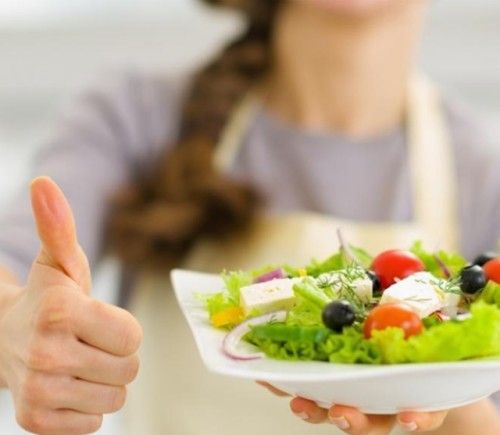 Plato de verduras