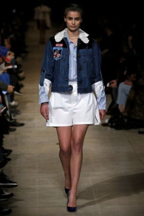 Miu Miu Otoño Invierno 2016 17 jean casual
