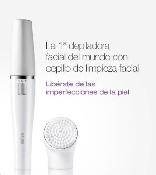 Nueva Braun Face, elimina el vello facial y limpia tu rostro