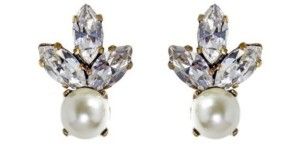 Pendientes Hermes Perla Blanca