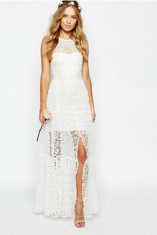 Vestidos de novia de Asos encaje_a_capas
