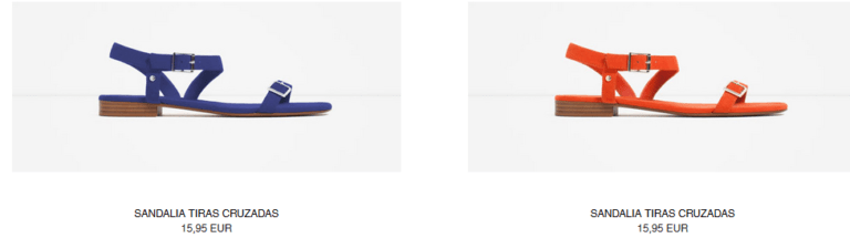Zara, sandalias planas para esta temporada
