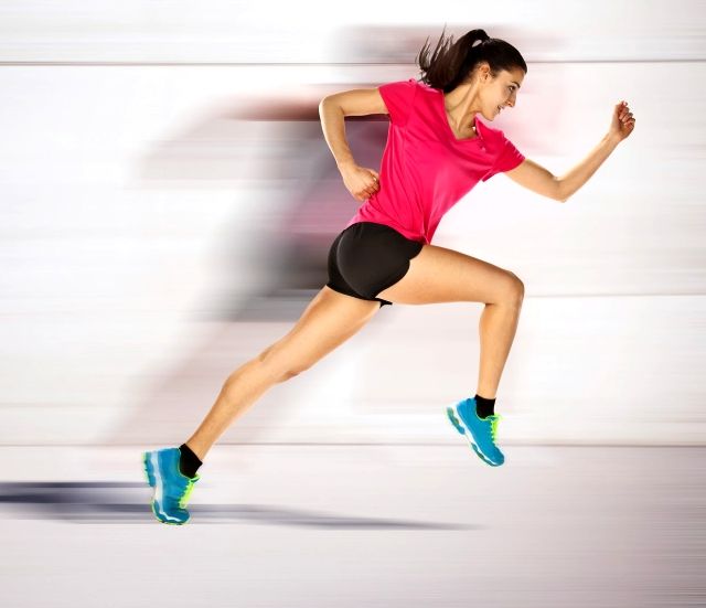 Mujer corriendo