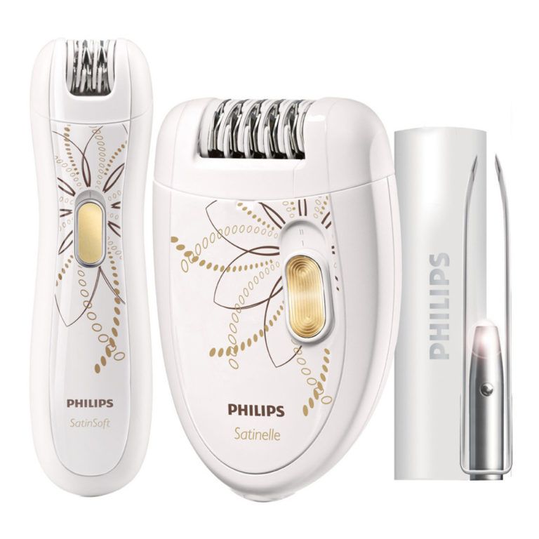 Depiladora Philips HP-6540 + mini depiladora de precisión