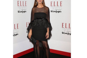 Sara Carbonero, elegancia natural en la fiesta de la revista Elle