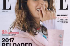 Mar Saura portada de la revista Elle México