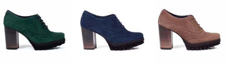 Mocasines con cordones