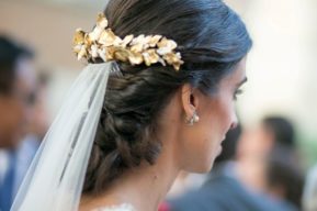 Tocados de novia, tendencias, colores y materiales