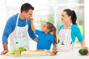 Ventajas de cocinar en familia