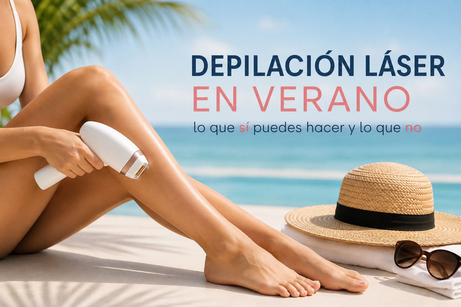 Depilación láser en verano